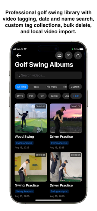 DualSwing: Golf Swing Analyzer Screenshot 6 of 7