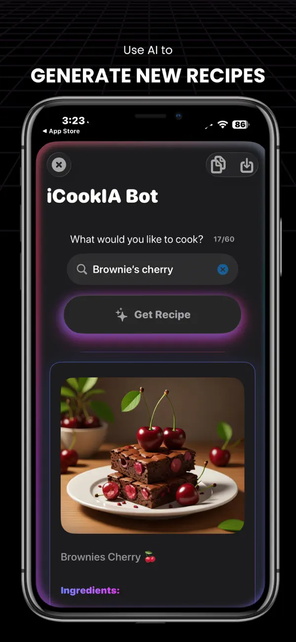 iCookIA Screenshot 2