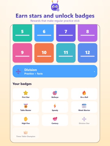Times Tables Math Games & Quiz iPad screenshot