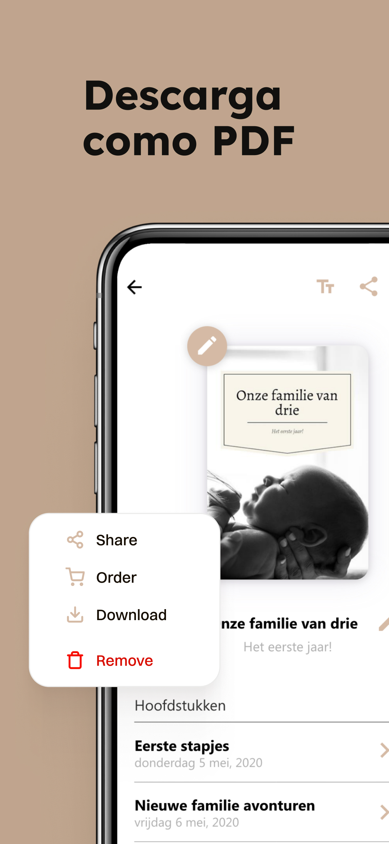 Baby Diaries: Diario de bebé
