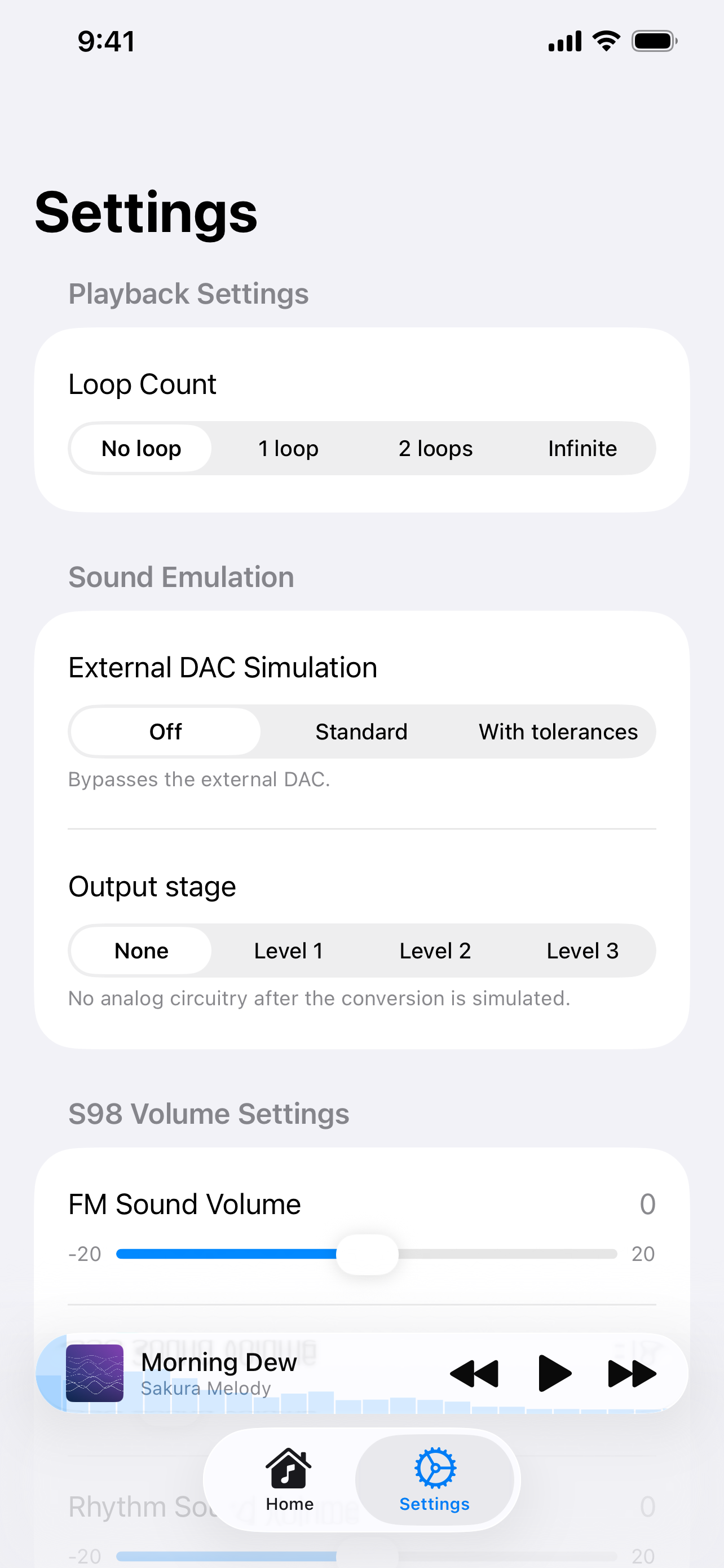 S98Player for iPhone screenshot 5