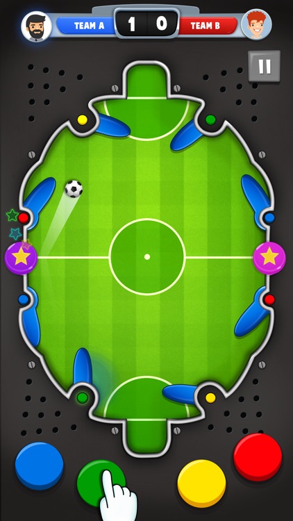 Fire Pinball-Soccer Game