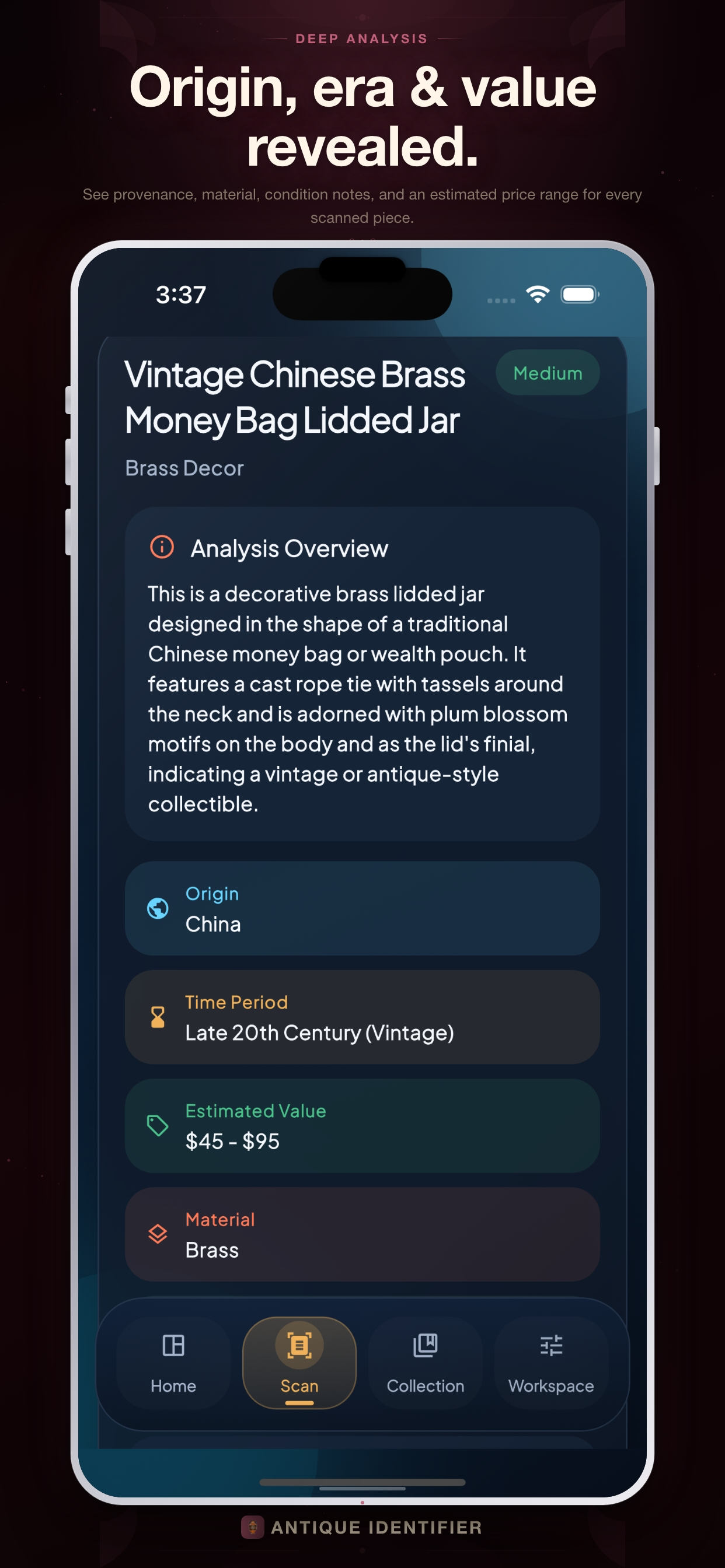 Curin AI: Antique Identifier screenshot 4