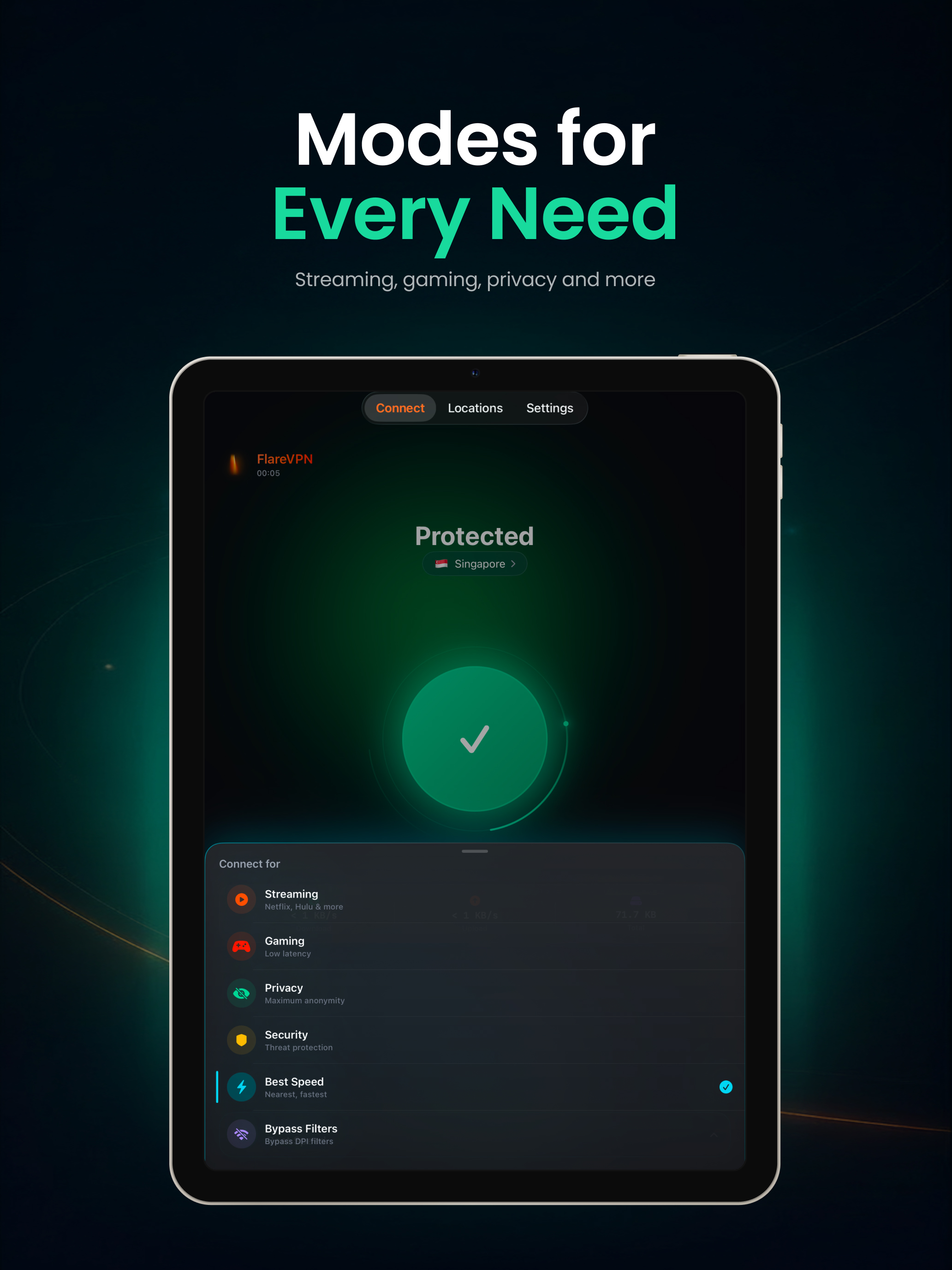 Flare VPN: Fast Secure Proxy screenshot 10