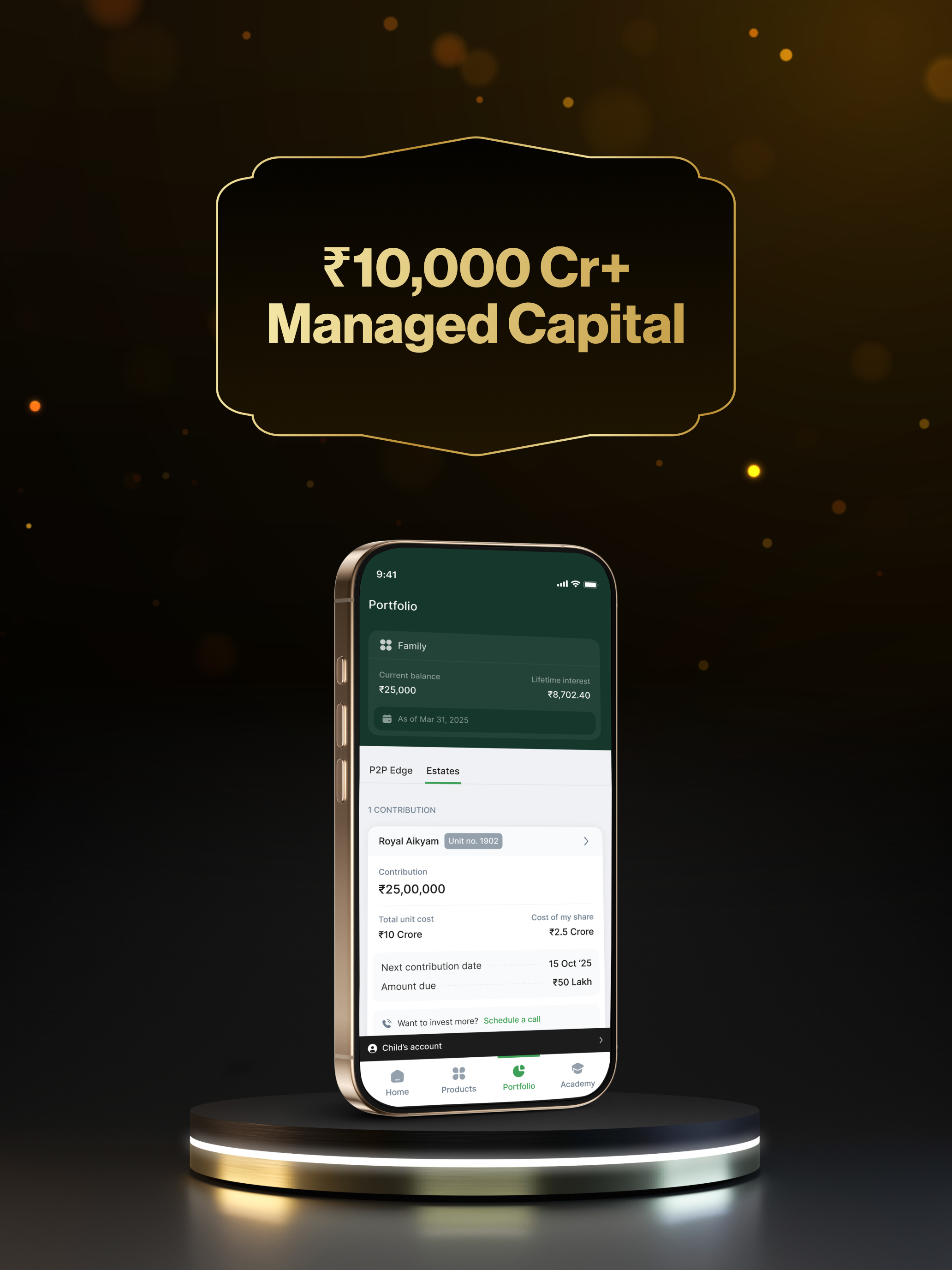 Per Annum: Earn Higher Returns