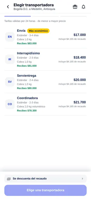 Solo Envíos screenshot 3