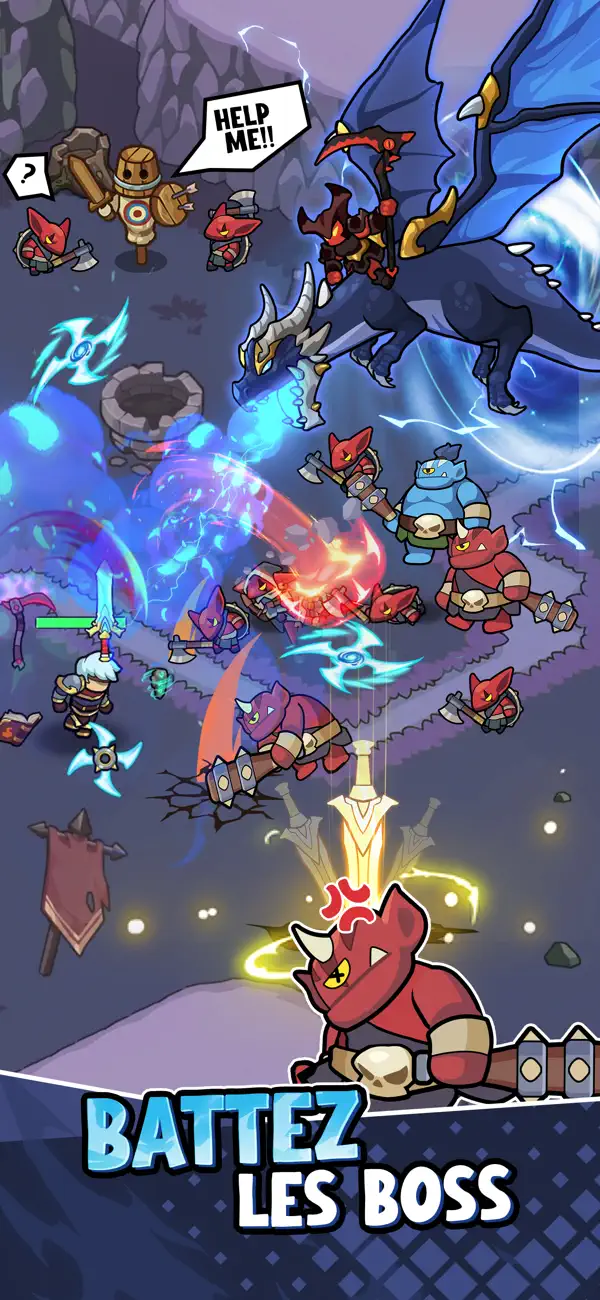 Backpack Legends Adventure RPG iOS Mod IPA screenshot 2 - iOS game interface