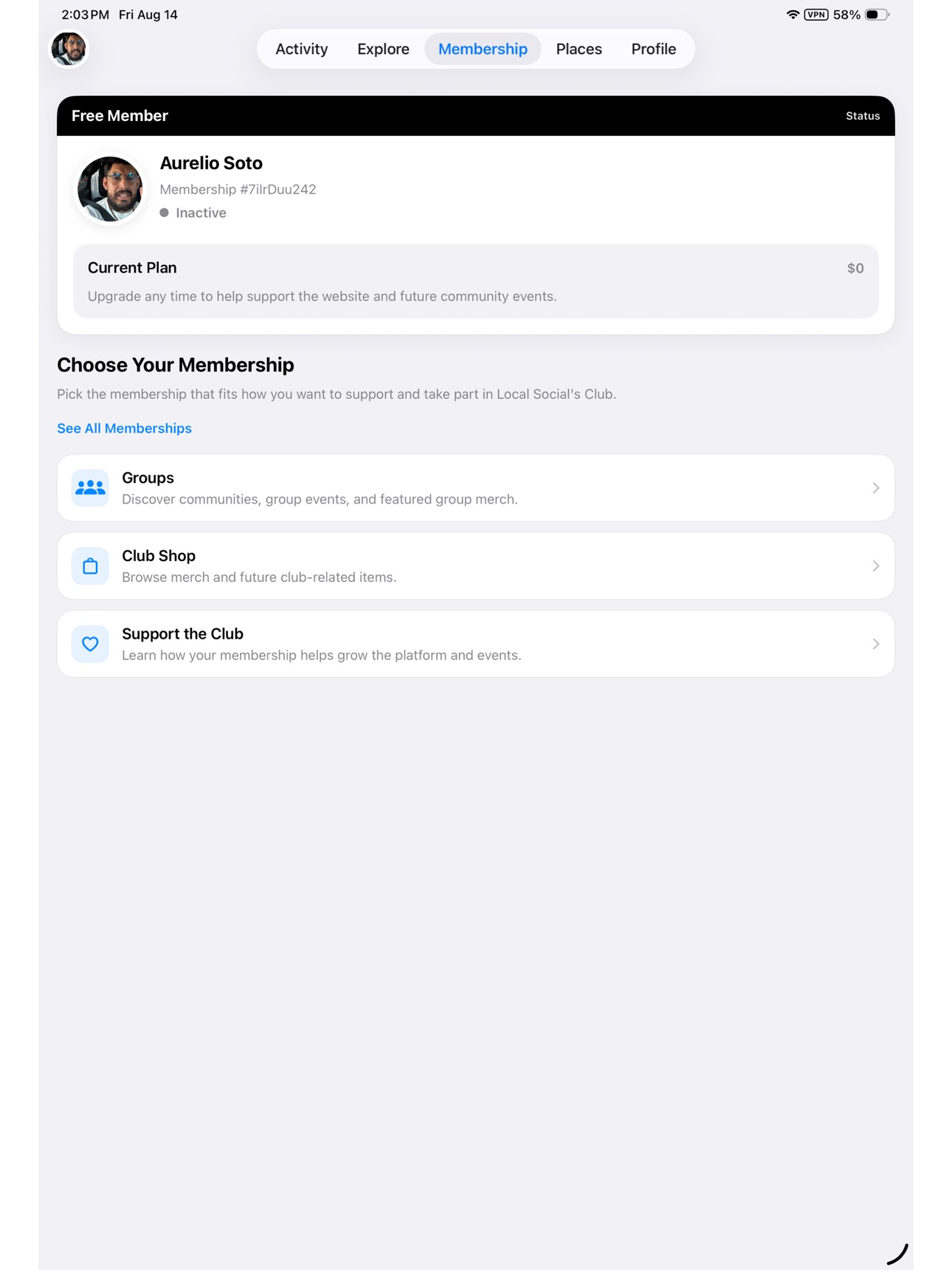 Screenshot 11 of Local Social's Club