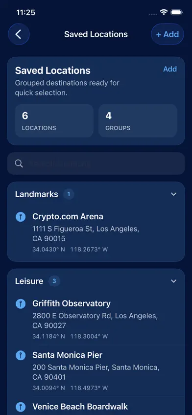 RouteLocker screenshot 2