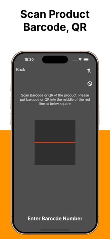 Locally Made, Scan Barcode, QR iPhone screenshot