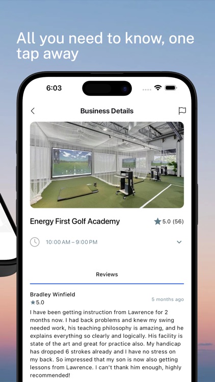 Teebly: Indoor Golf Booking