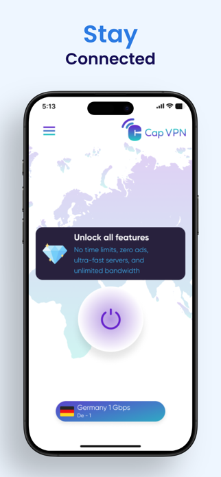 VPN - Cap Fast Secure Proxy Screenshot 5 of 6
