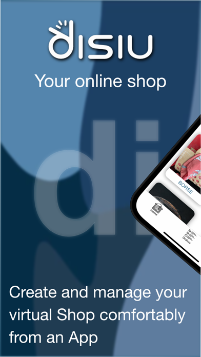 Disiu Business app screenshot