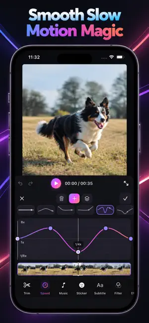 Slow Motion Video Maker Editor screenshot 1