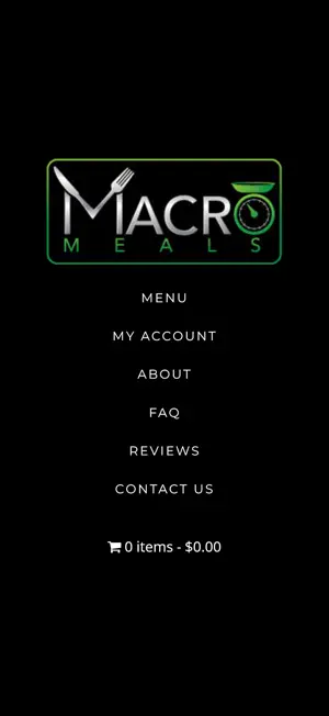 Macro Meals App screenshot 2