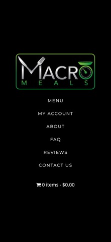 Macro Meals App Screenshot 2 of 3