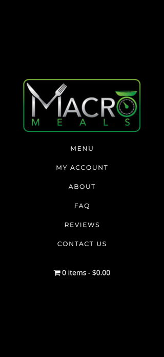 Macro Meals App Screenshot 2 of 3