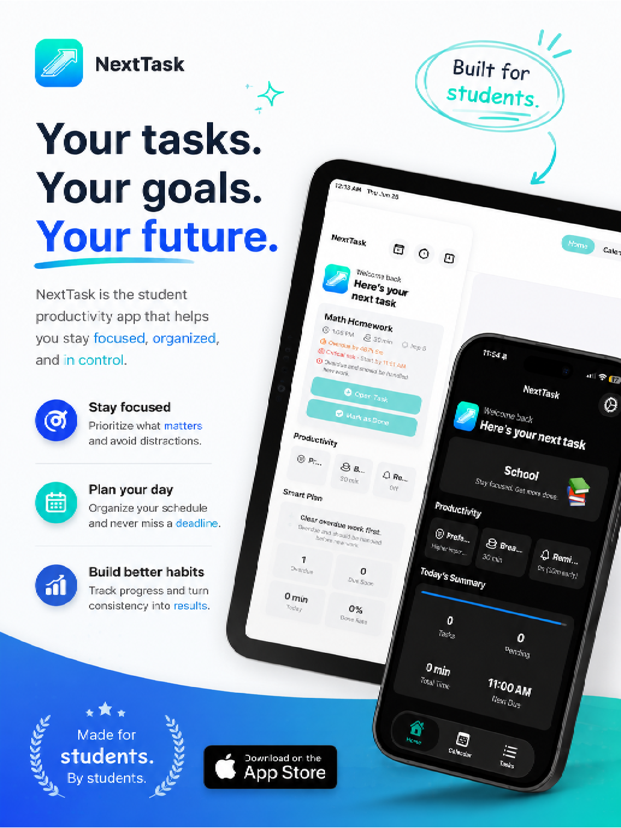 NextTask: Student Productivity