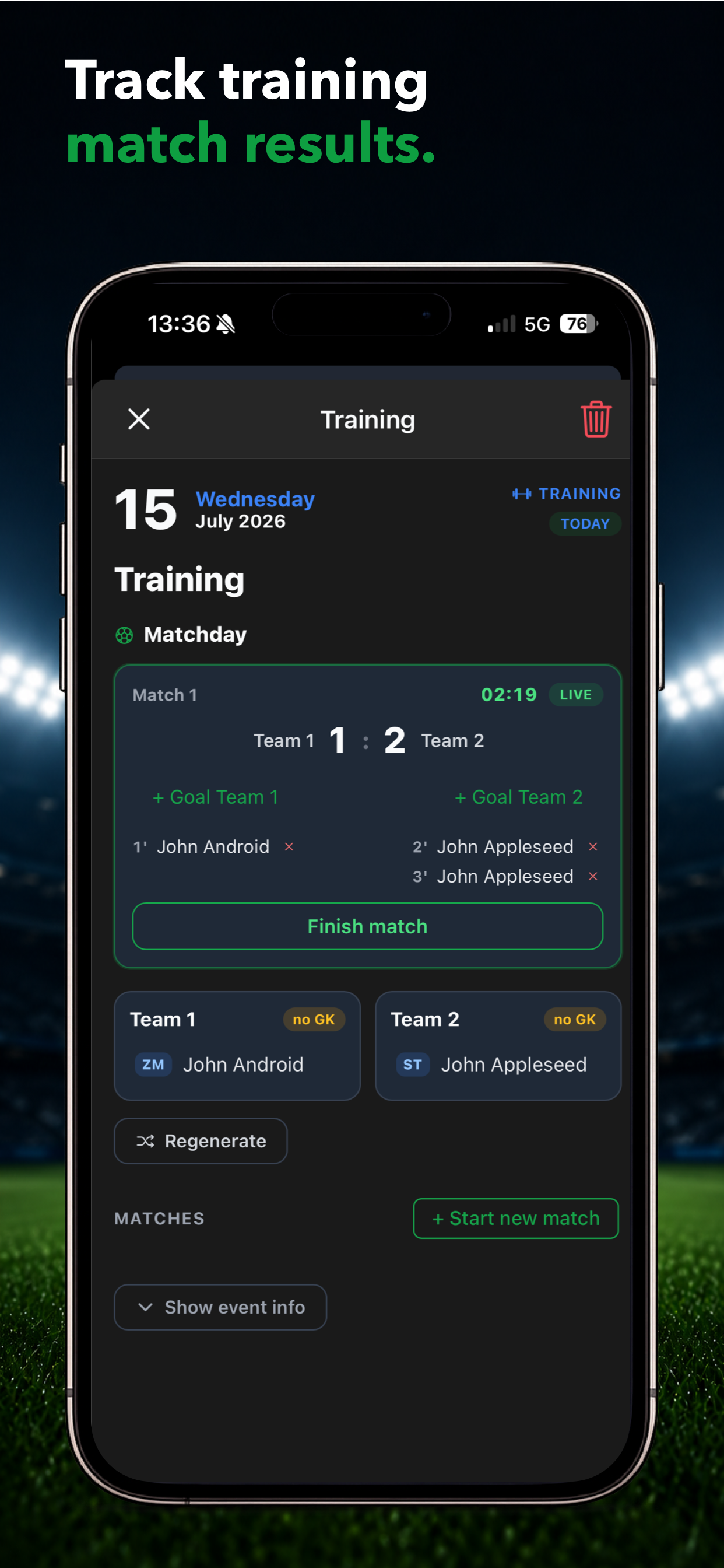 Startelf 11 screenshot 4