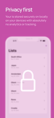 Packed Up: Smart packing screenshot