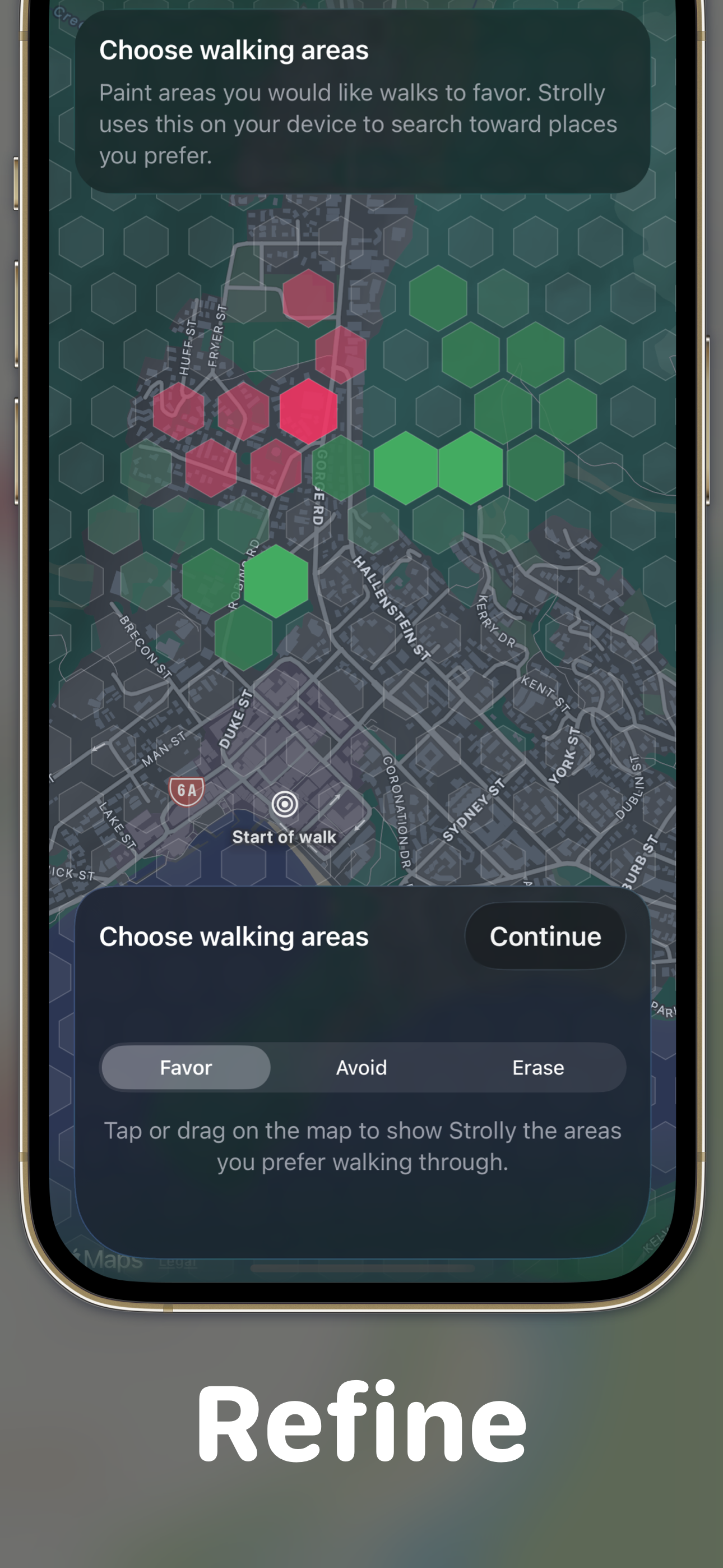 Strolly: Generated daily walks screenshot 4