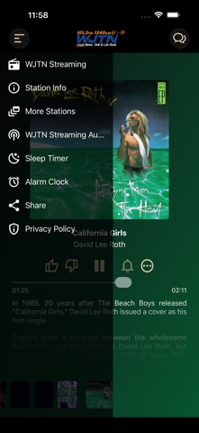 WJTN iPhone screenshot