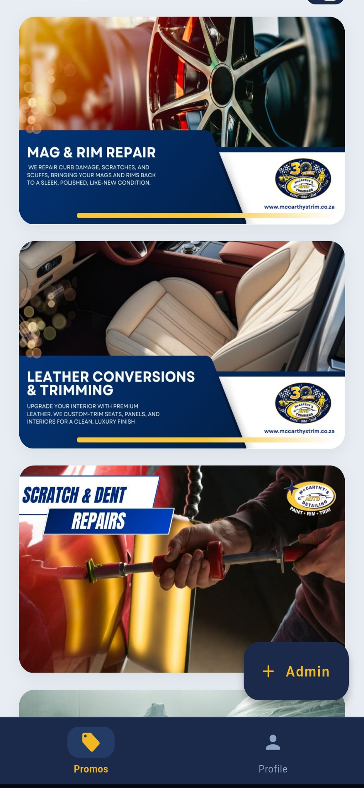 McCarthy Loyalty App
