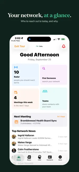 Pulse Relationships CRM screenshot 1