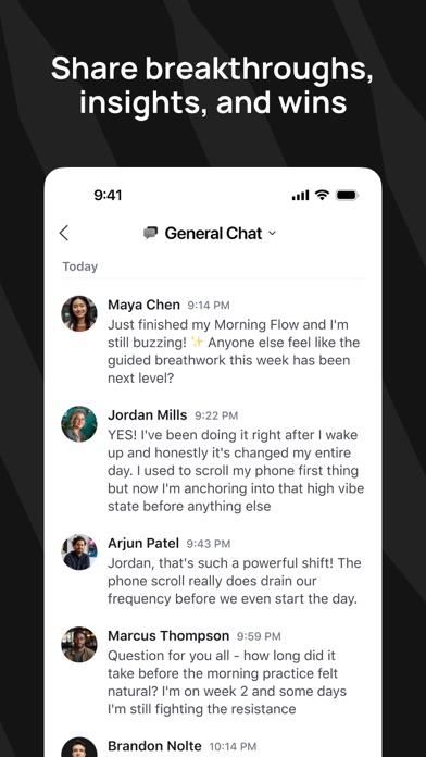 ENCODED Grid iPhone screenshot 4 - Social Networking app