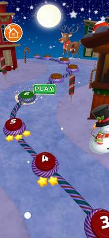 Funx Santa Bubble Shooter Game Screenshot 1 of 3