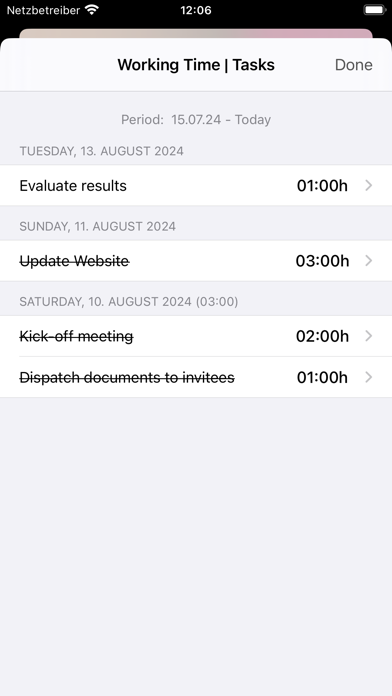 Tempodo To-Do Screenshot