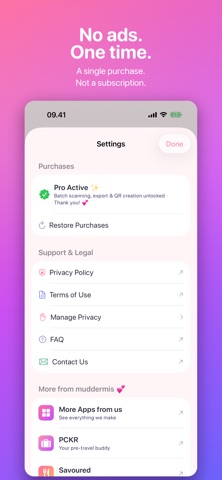 QR SCNR: QR Code Scanner screenshot