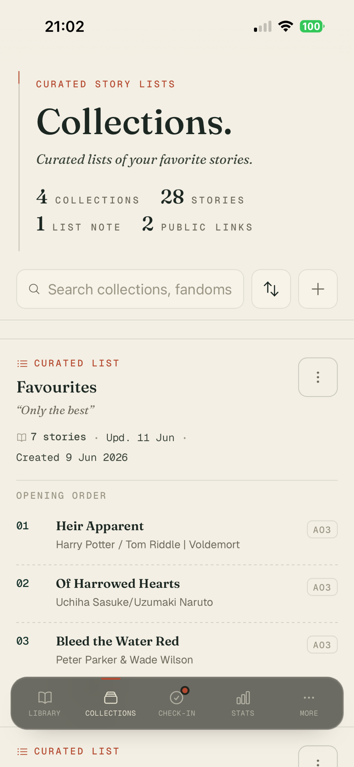 Trace — Fanfiction Library