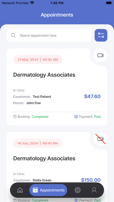 KiviCare Employee Screenshot
