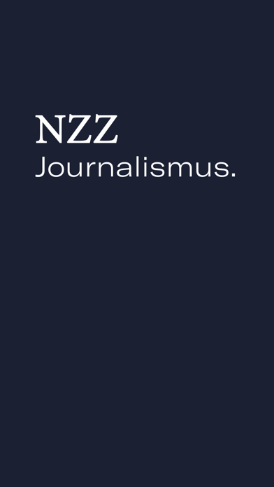 NZZ Nachrichten Screenshot