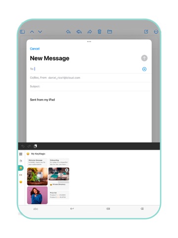 KeyMagic - Custom Keyboards iPad screenshot