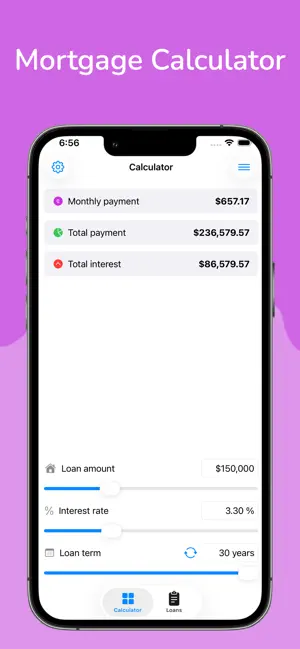 Mortgage Calculator & Loan screenshot 1