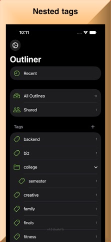 Outliner by codediary Screenshot 8 of 8