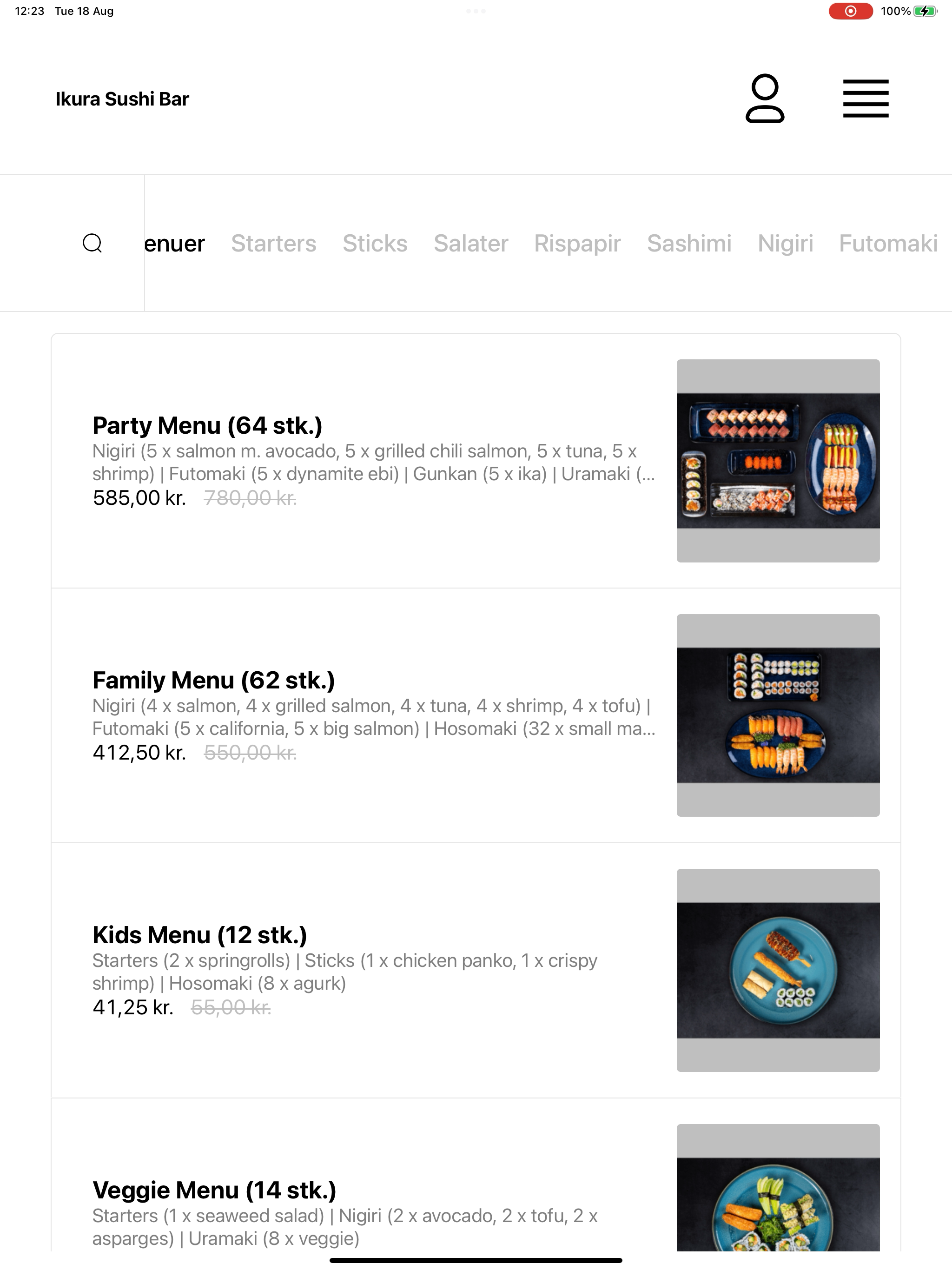 Ikura Sushi Bar screenshot 14