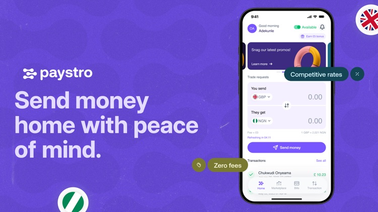 Paystro: Send money to Africa screenshot-6