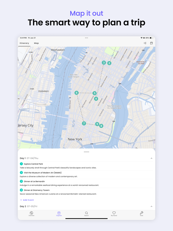 Ellipsis Travel iPad screenshot 4 - Travel app