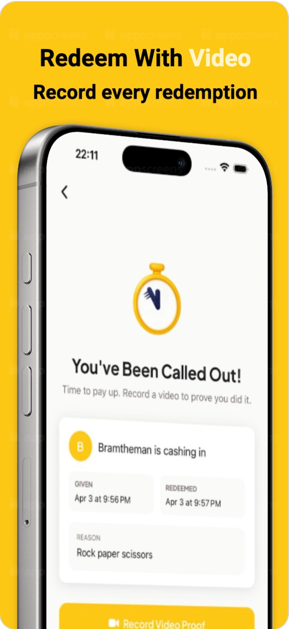 iPhone screenshot