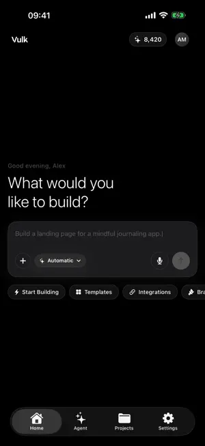 Vulk - AI App Builder screenshot 2