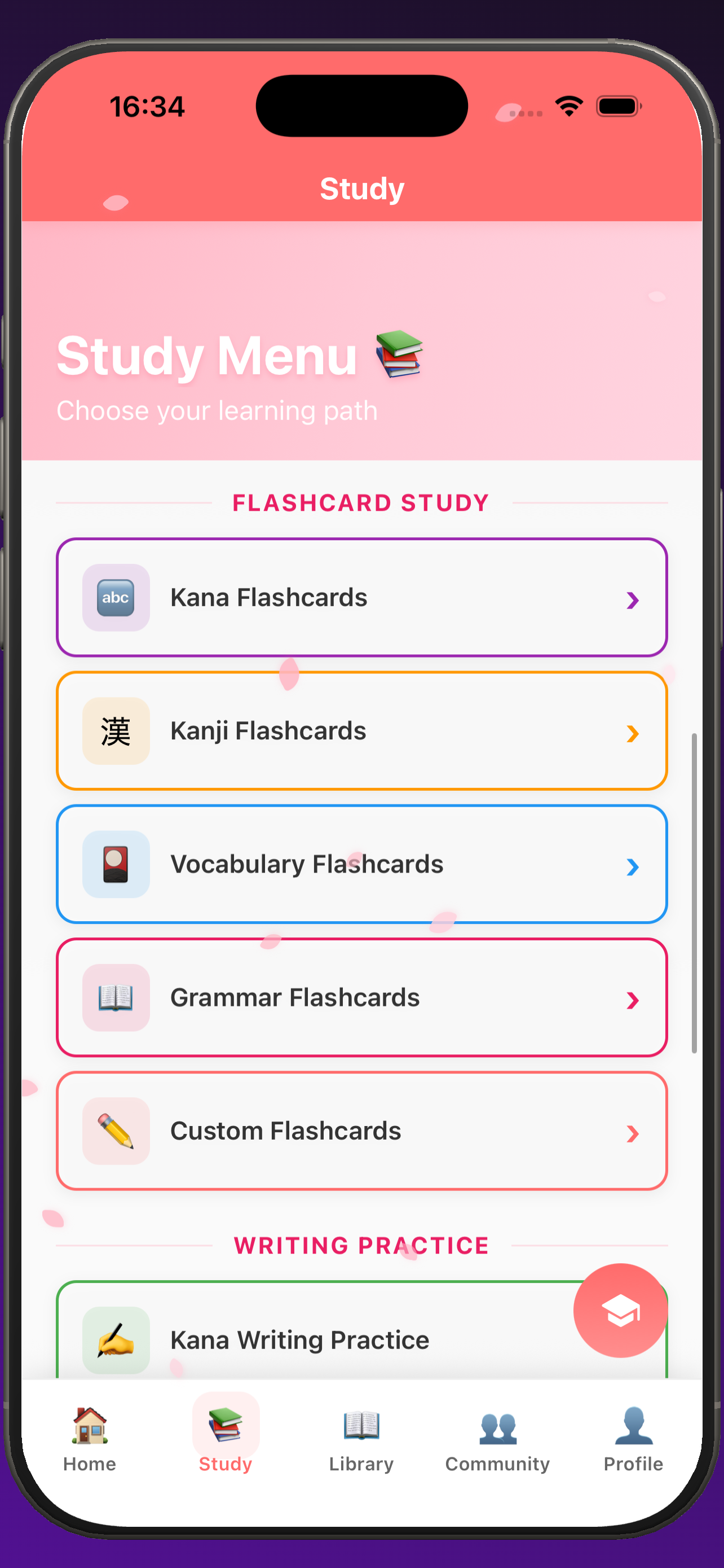 Sakura: Learn Japanese, JLPT