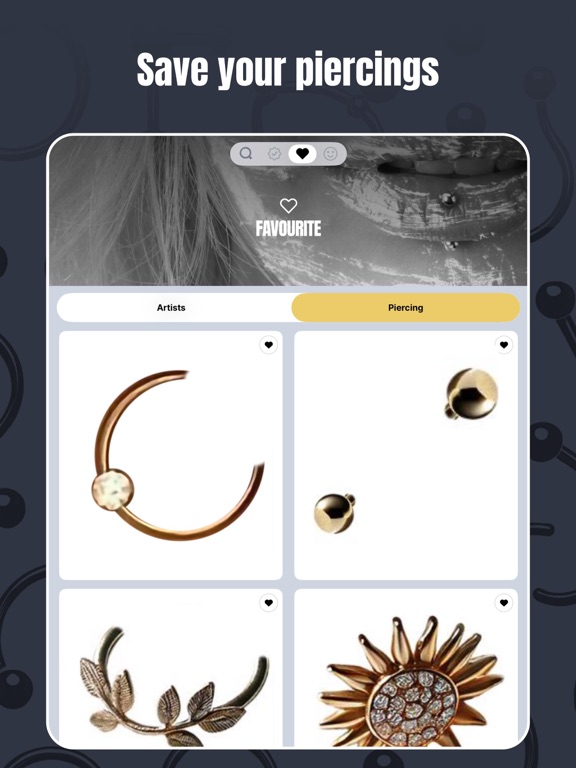 Piercing Photo Editor FX-pics iPad screenshot 5 - Photo & Video app