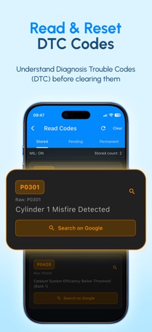 Car Scanner⁮ ELM OBD2 327 iPhone screenshot