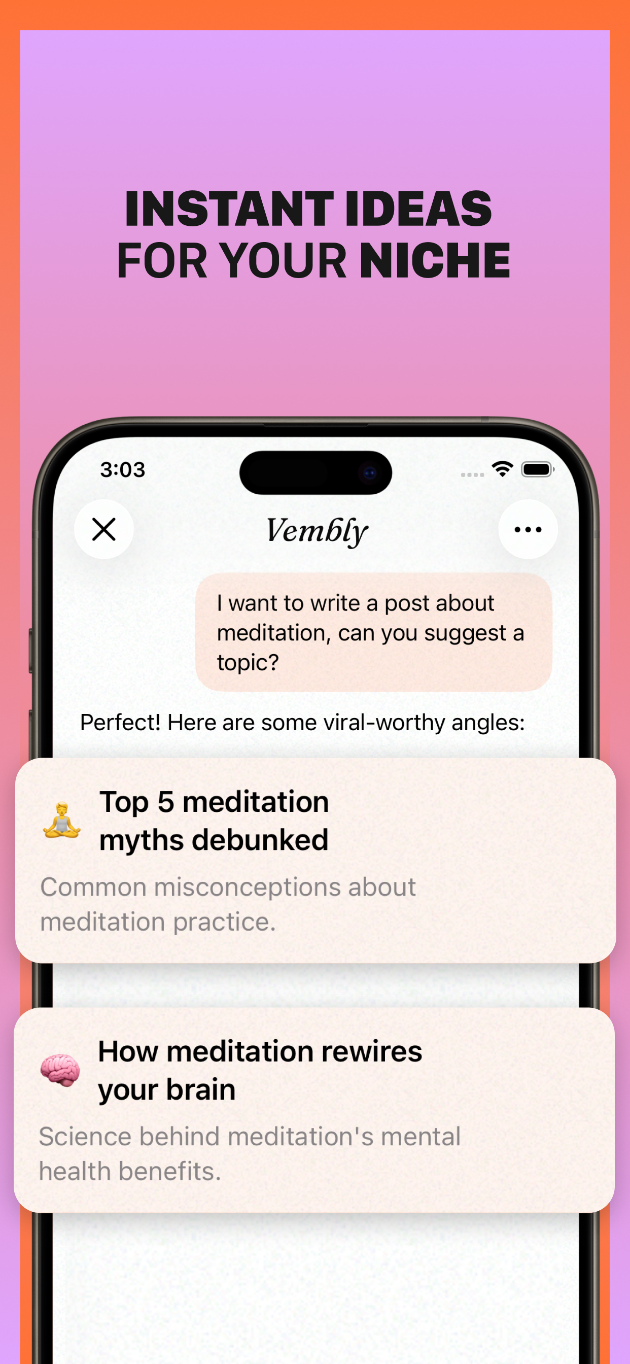 Vembly: AI Content Creator