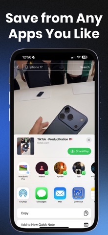 LinkVault：书签链接 收藏网址 管理同步工具应用助手 screenshot