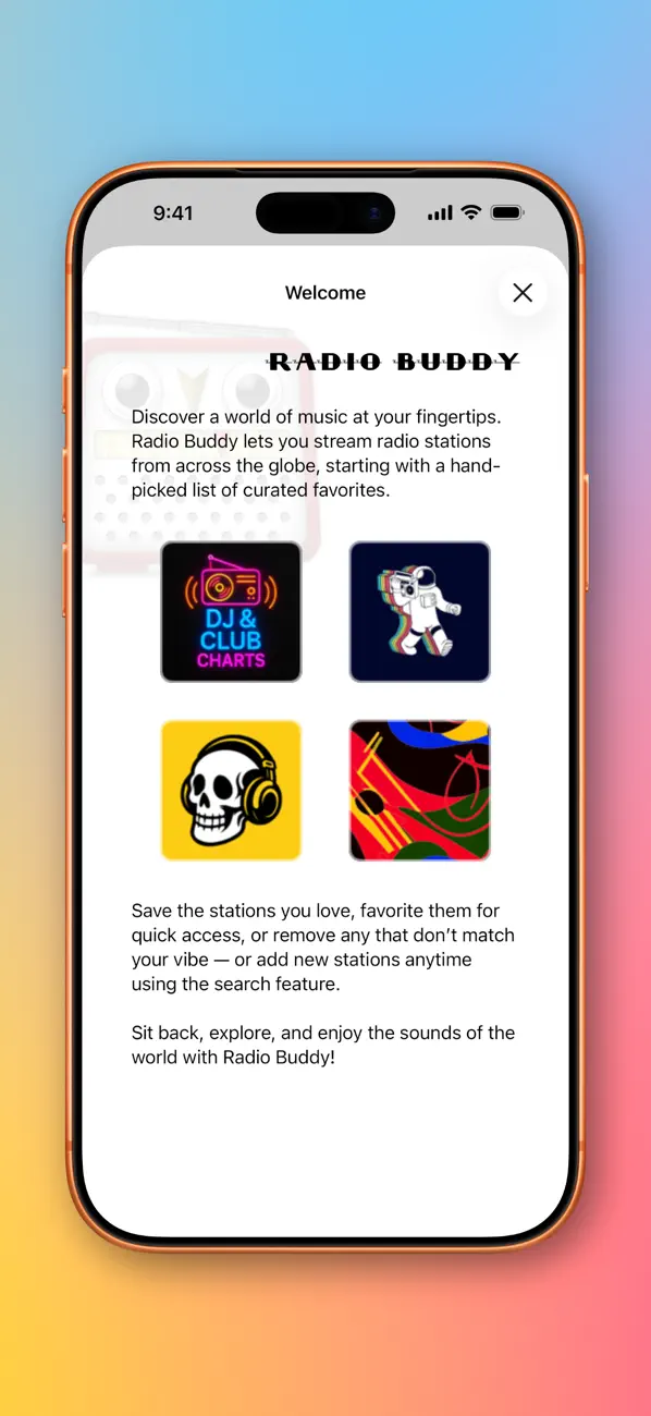 Screenshot #1 pour Radio Buddy
