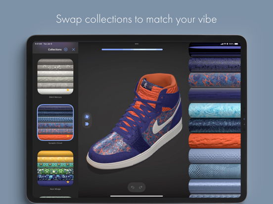 swatchbook remix iPad screenshot 2 - Graphics & Design app